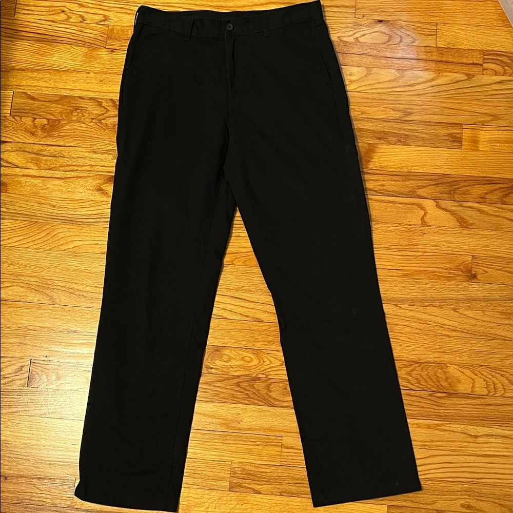George Men's Black Chino Pants